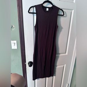 Maroon small mani cocktail dress